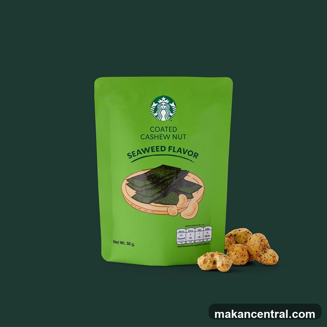 Starbucks Coated Cashew Nut Seaweed Flavor