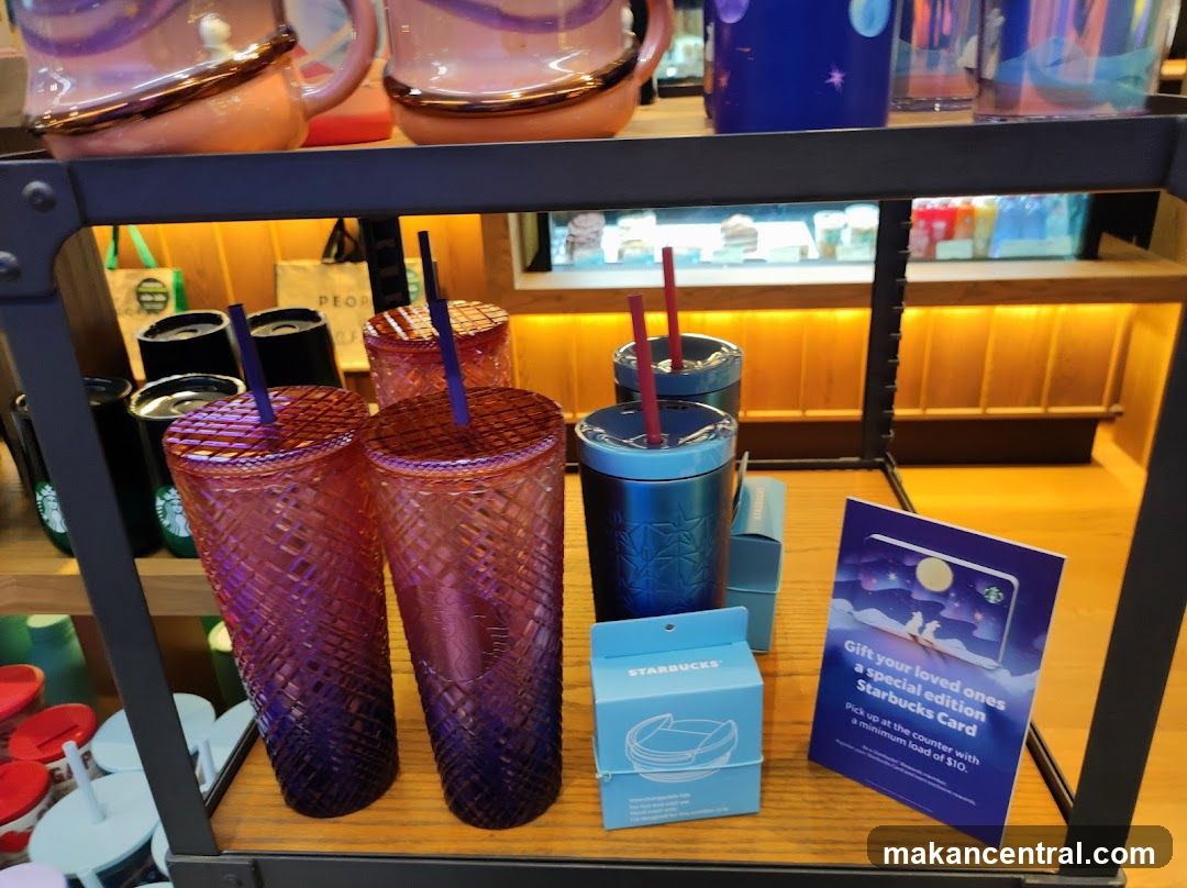 Starbucks Merchandise Display