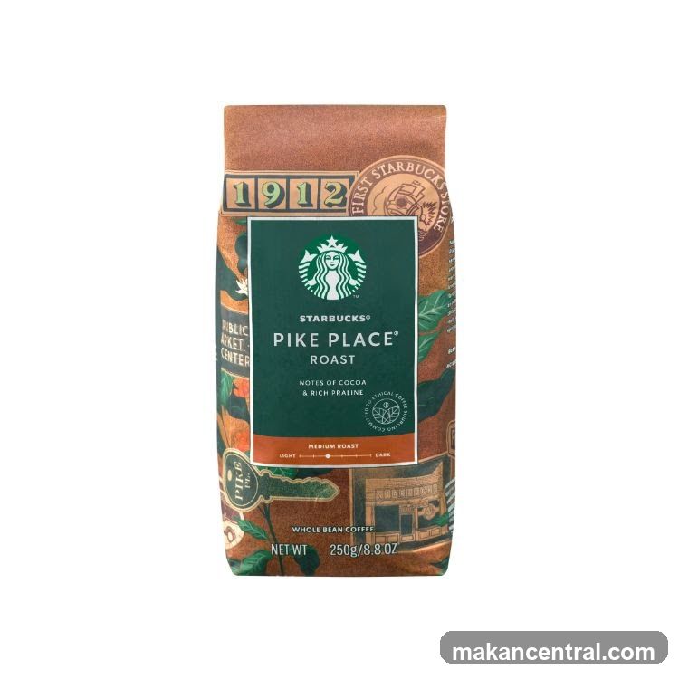 Starbucks Pike Place Roast Coffee Bag