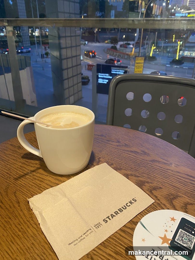 Starbucks Coffee with City View