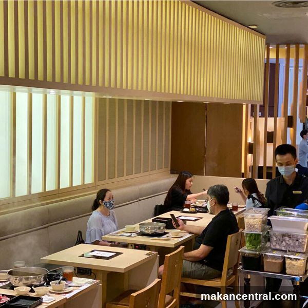 Diners at a Hot Pot Restaurant