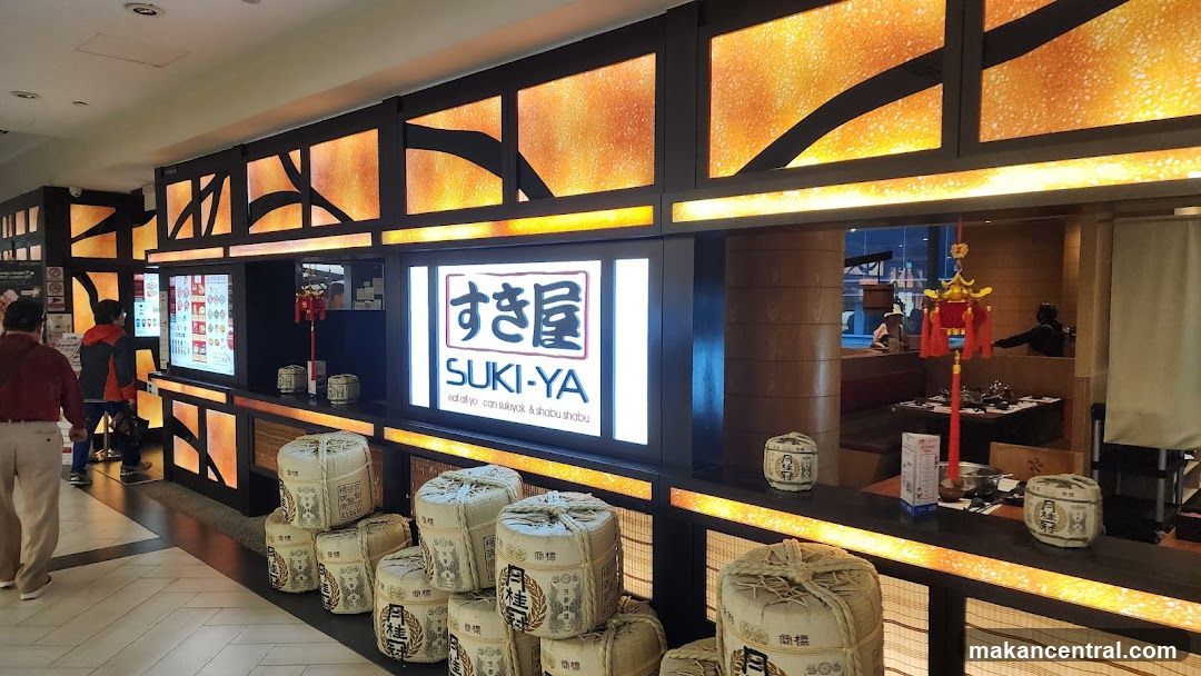 Restaurant Interior with Signage