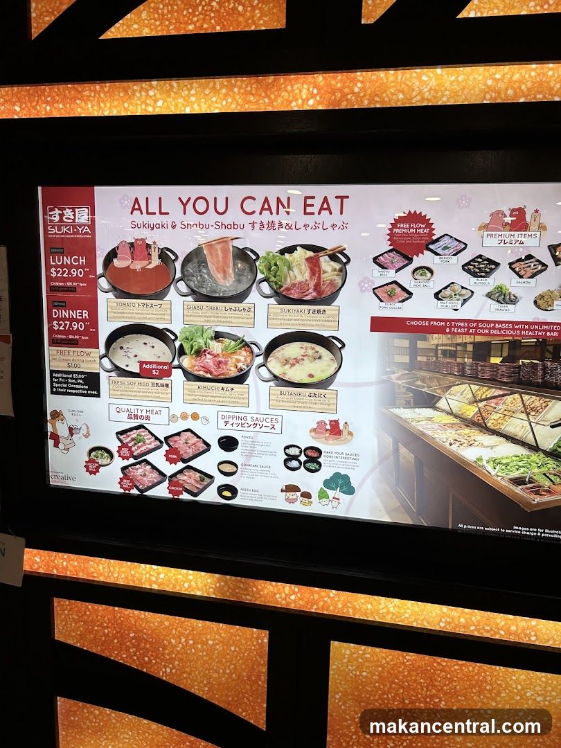 SUKI-YA ALL YOU CAN EAT Sukiyaki & Shabu-Shabu