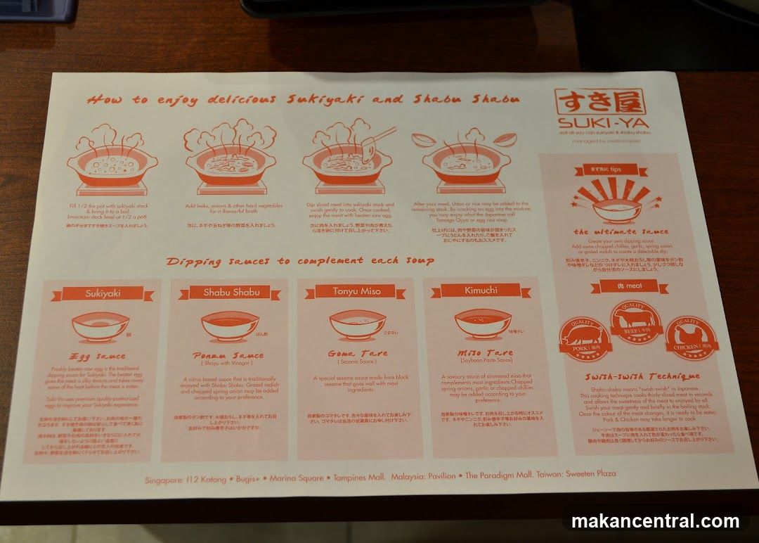 How to enjoy delicious Sukiyaki and Shabu Shabu