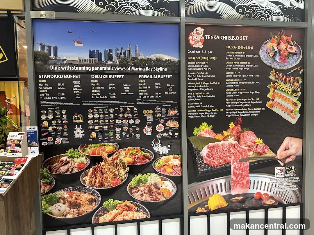 Buffet and BBQ Set Menu