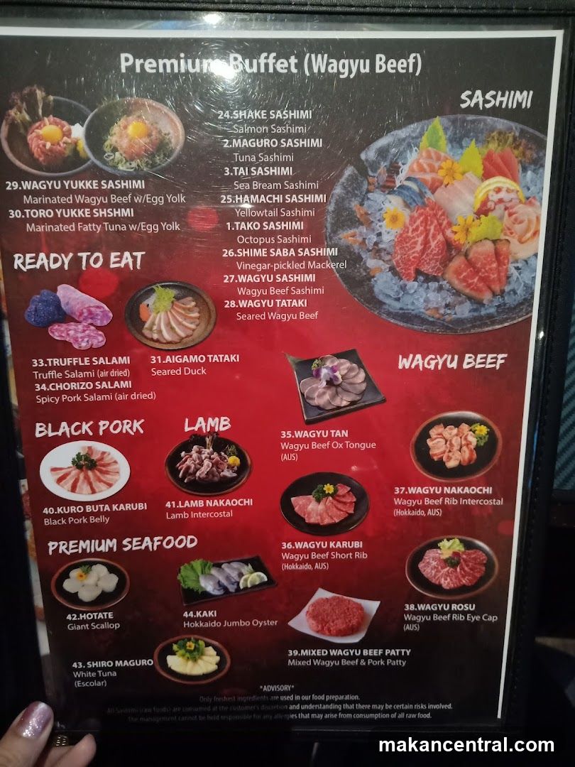 Premium Buffet (Wagyu Beef)