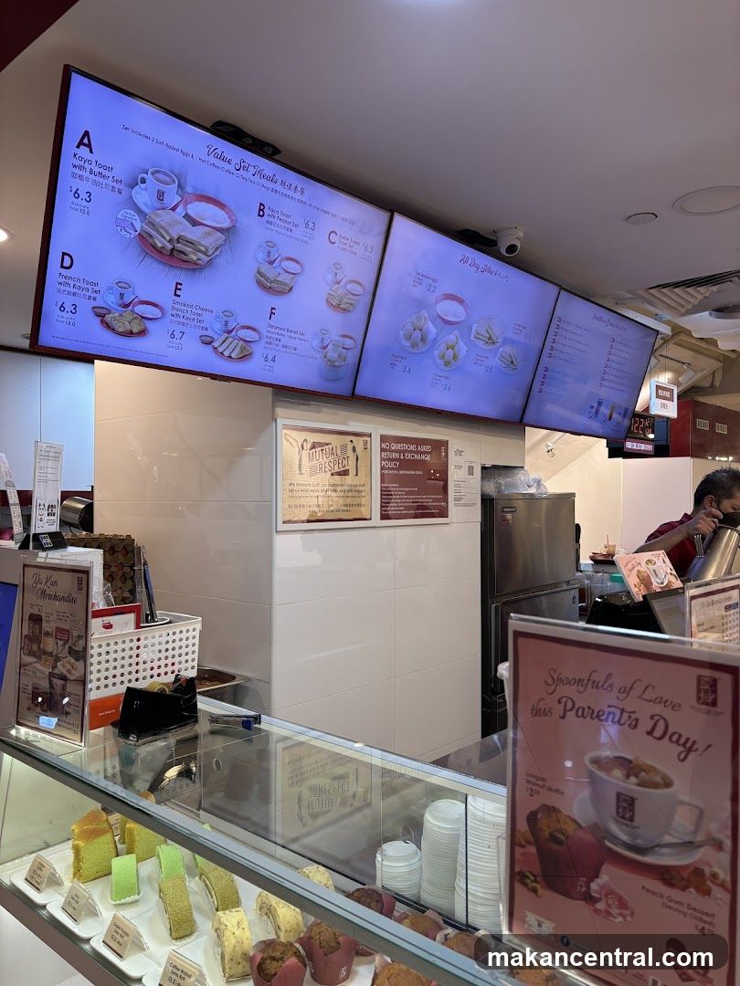 Menu Boards and Display Case