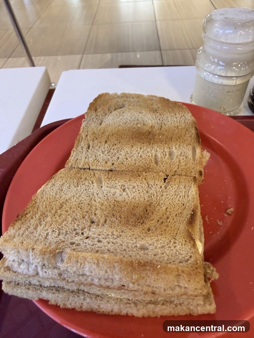 Toast with spread