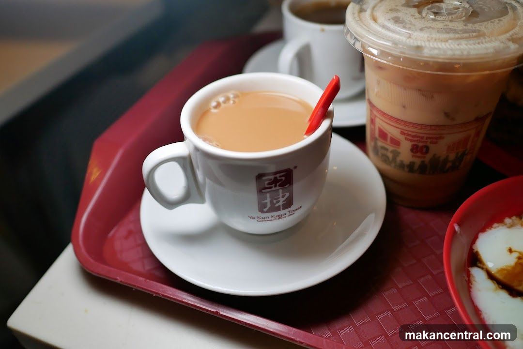 Coffee and Tea on a Tray