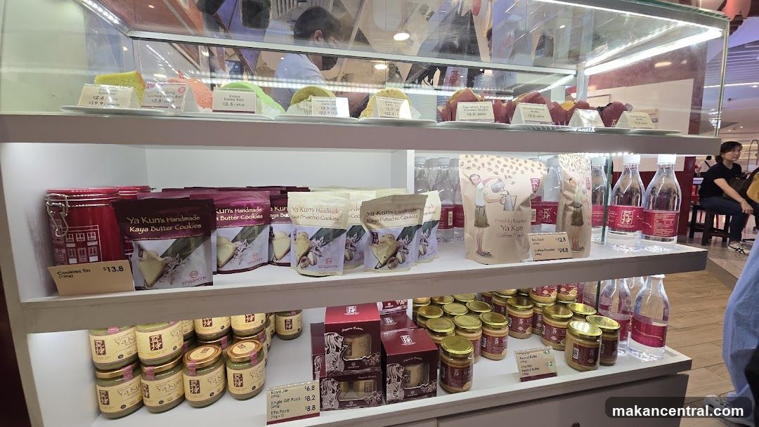 Ya Kun Kaya Food Display