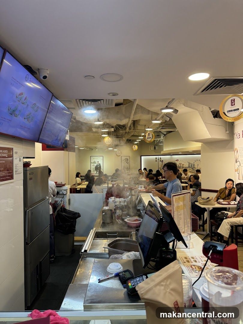 Restaurant Interior with Digital Menu Boards