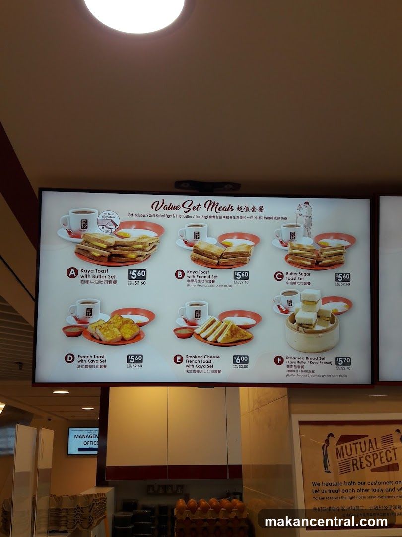 Value Set Meals Menu