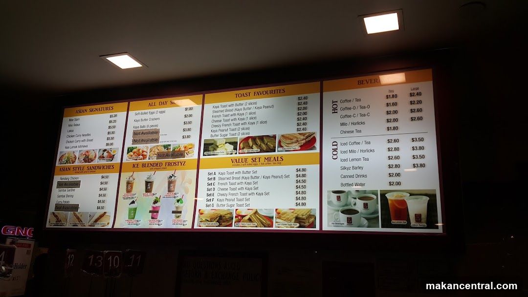 Menu Board