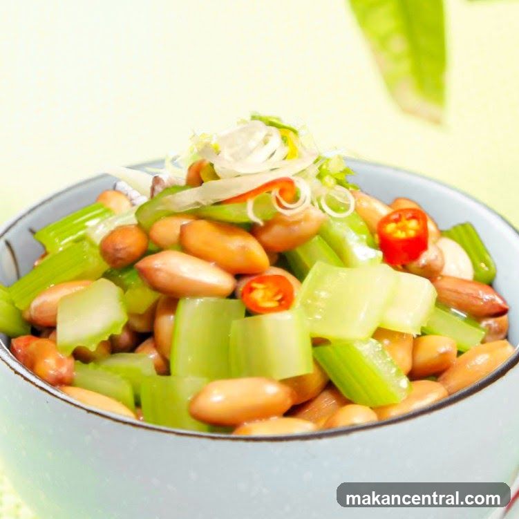 Celery and Peanut Salad
