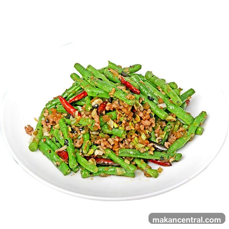 Stir-fried Green Beans with Minced Meat