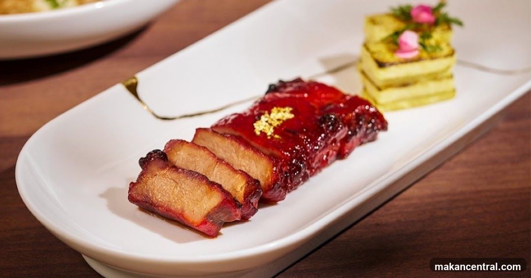 Char Siu Pork with Garnish