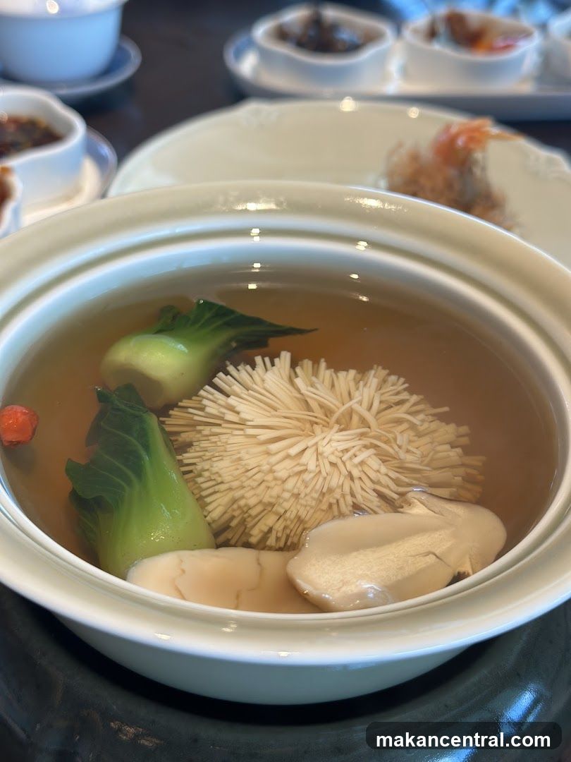 Soup with Bok Choy and Mushrooms