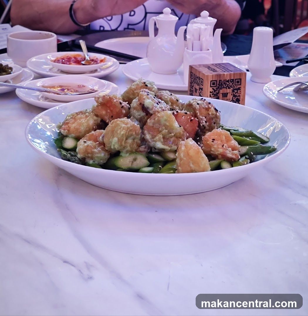 Shrimp and Asparagus Dish