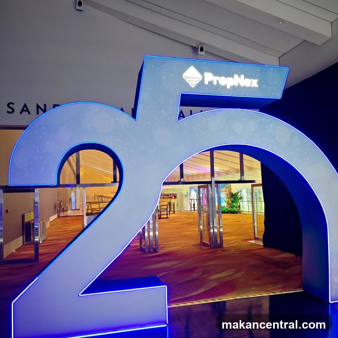 PropNex 25th Anniversary Archway