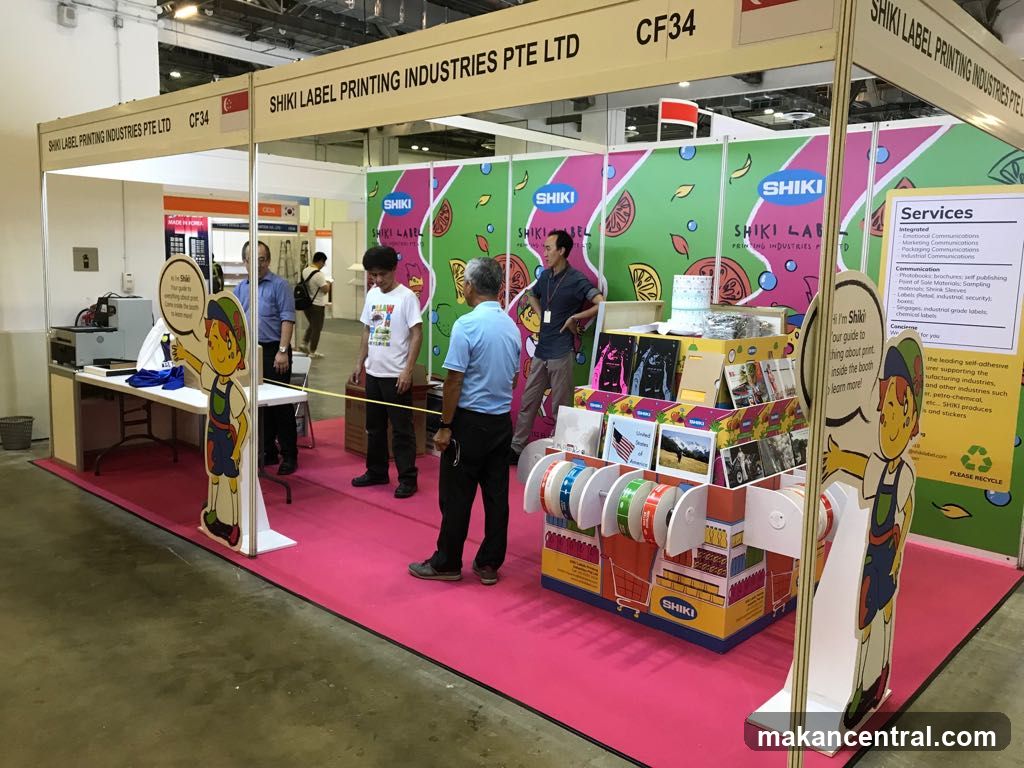 Shiki Label Printing Industries Pte Ltd Booth