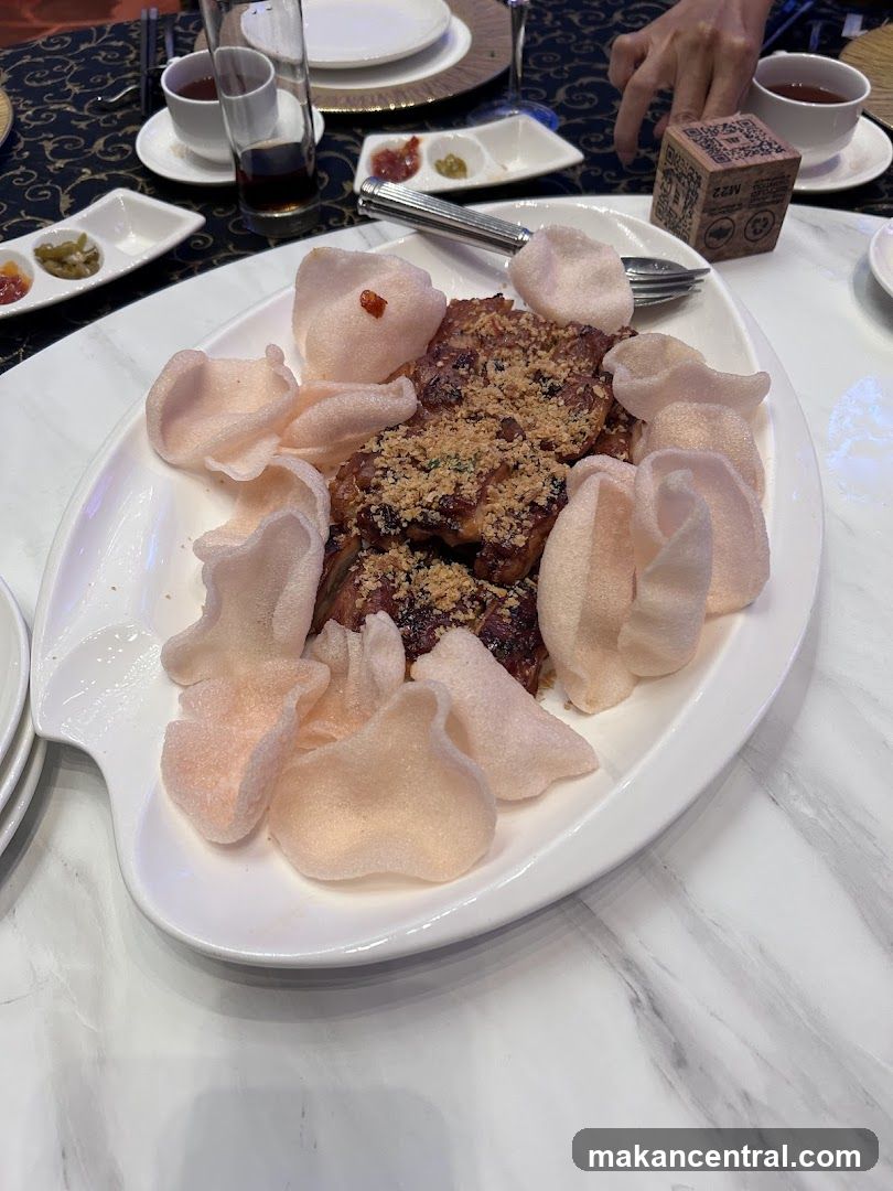 Chicken Dish with Crackers