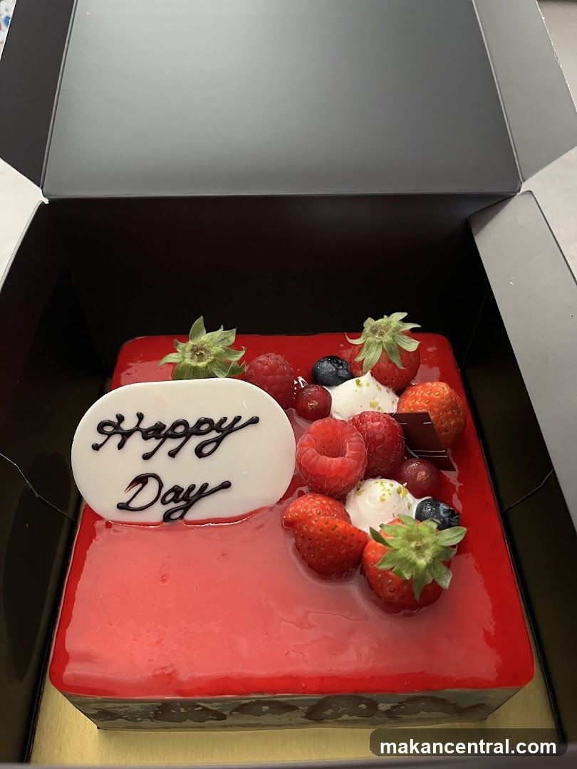 Cake with Berries
