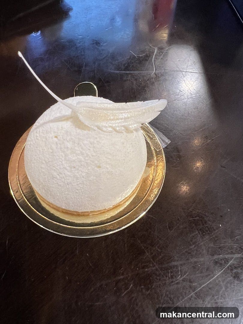 White Dome Cake