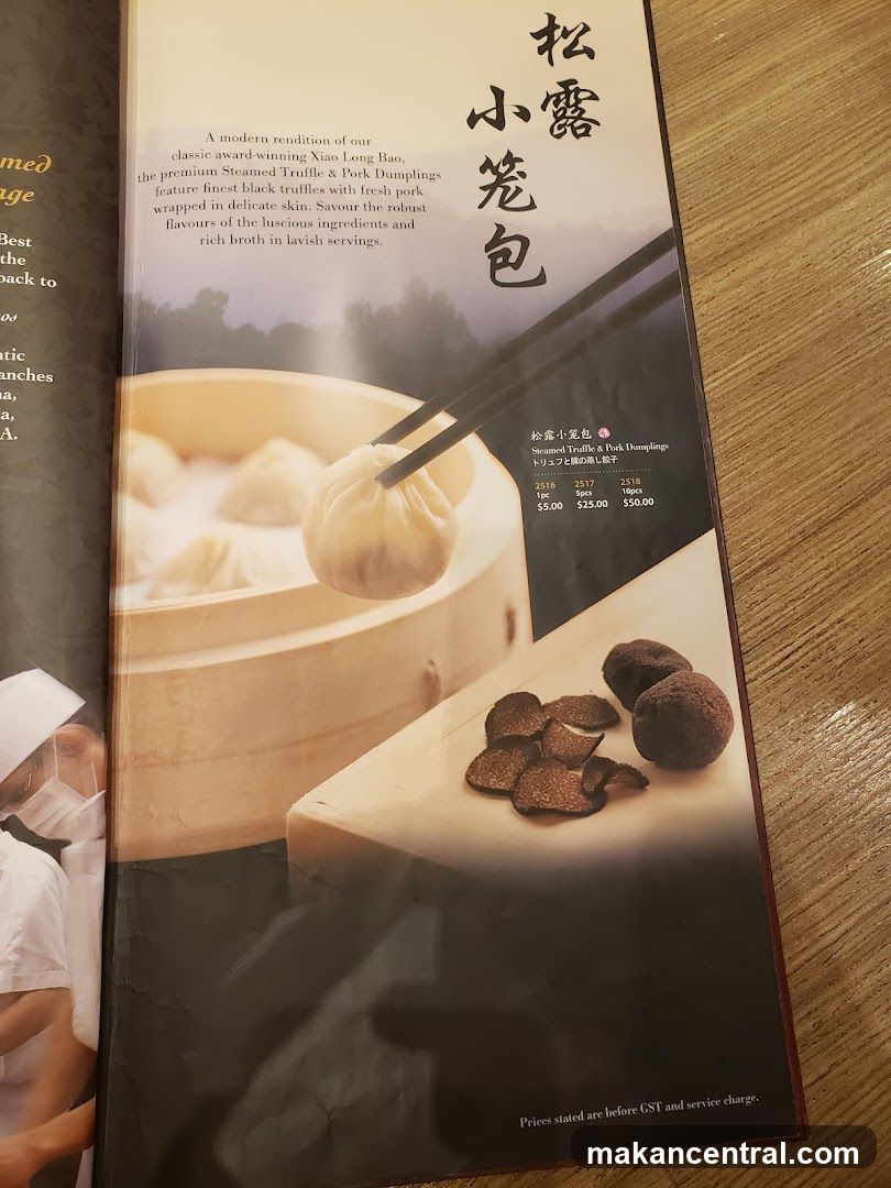 Steamed Truffle & Pork Dumplings