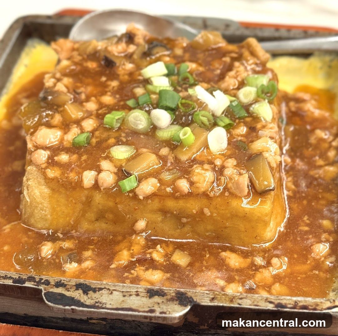 Sizzling Tofu Dish