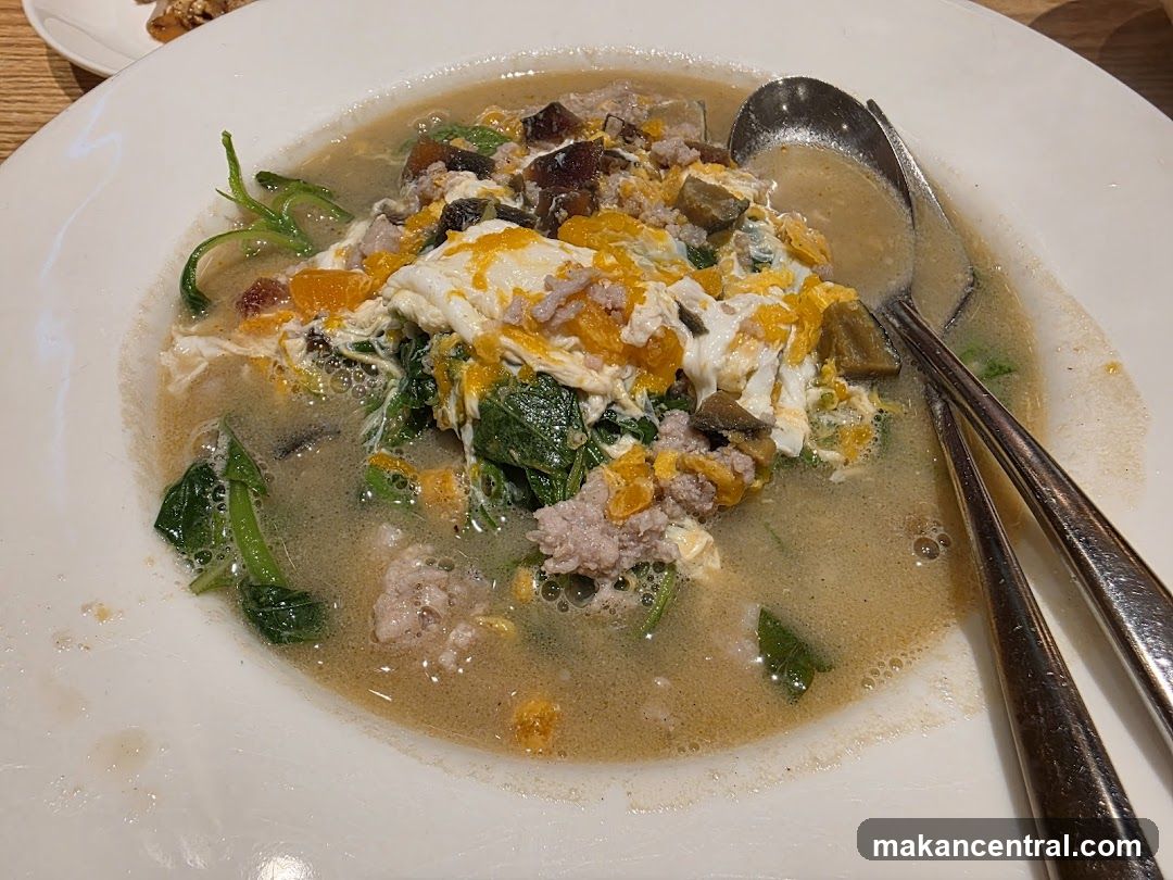 Minced Pork and Egg Soup