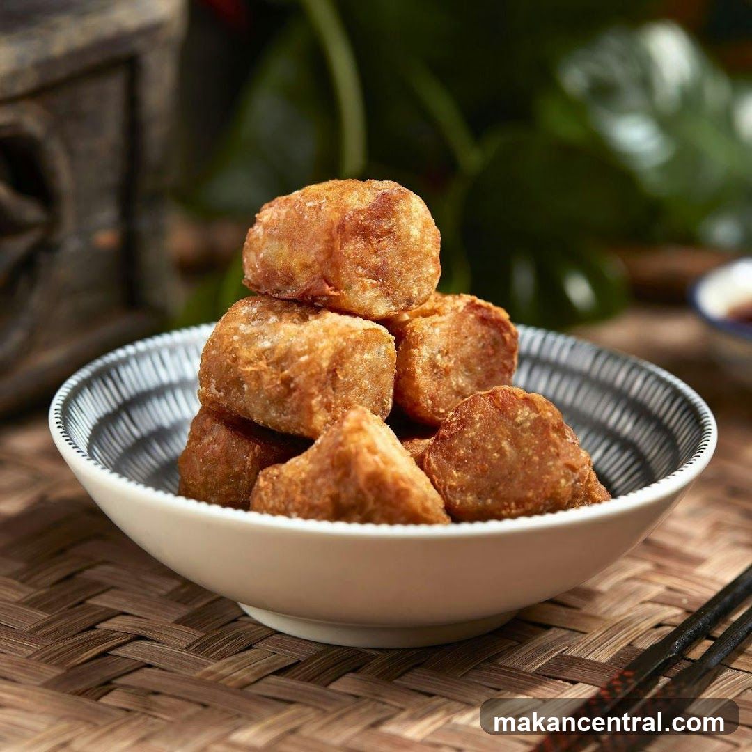 Fried Rolls in a Bowl