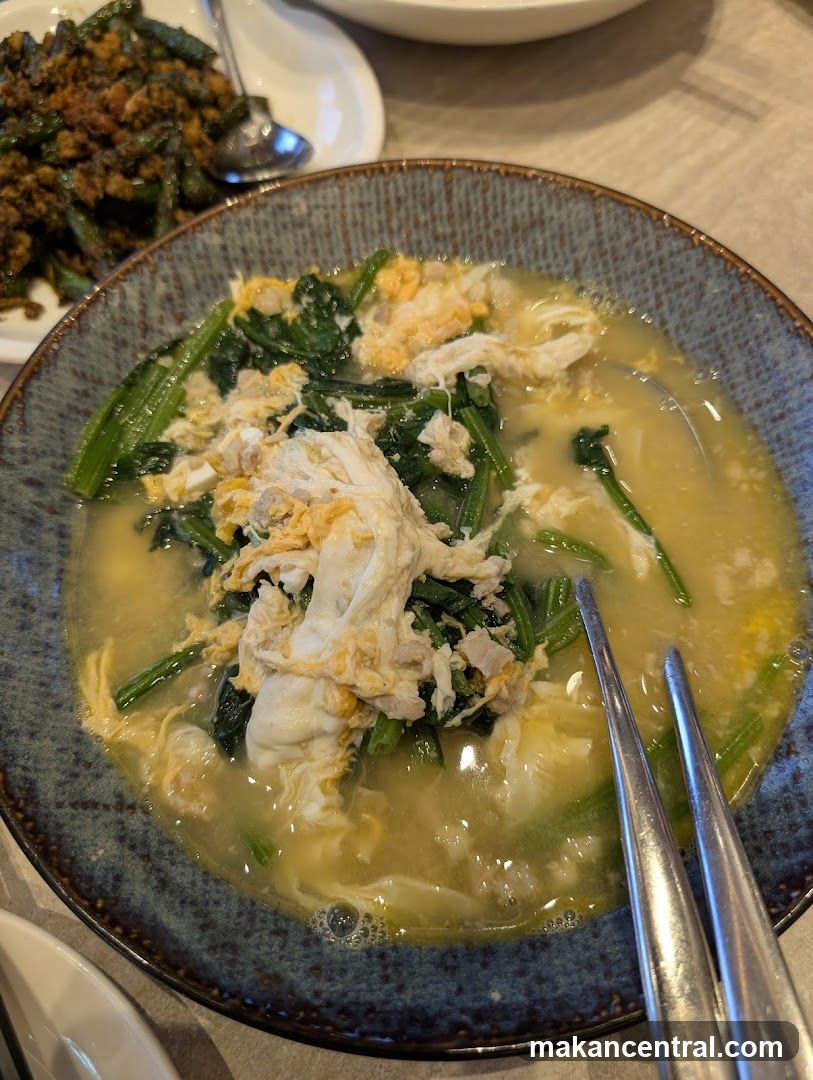 Spinach and Egg Soup