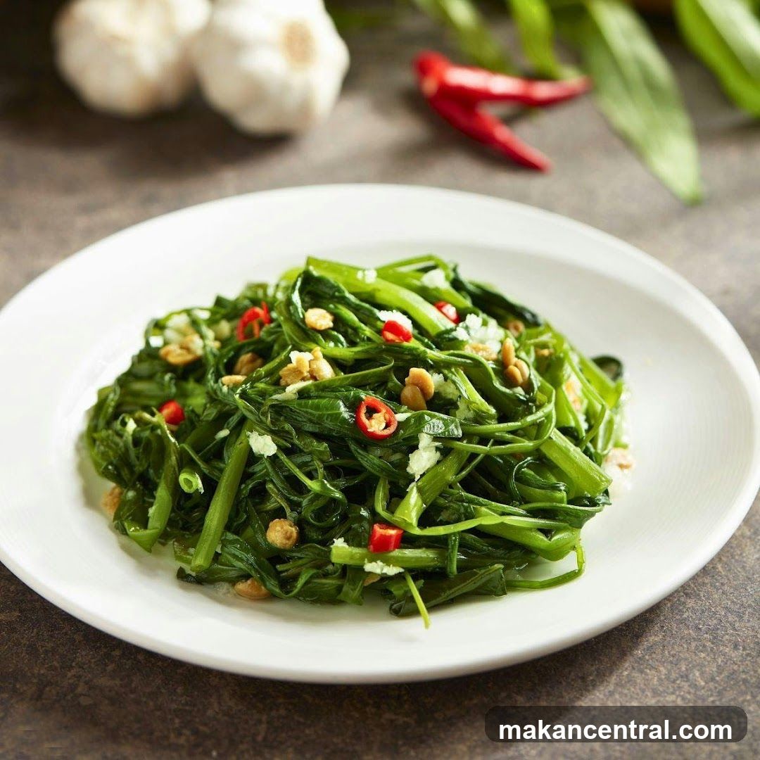 Stir-fried Water Spinach