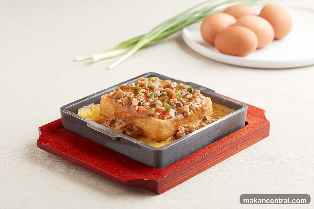Sizzling Tofu Dish