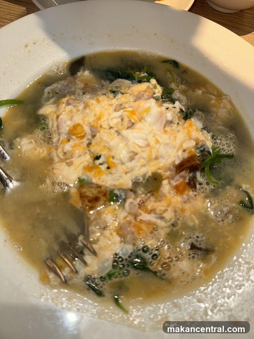 Soup with Egg and Greens