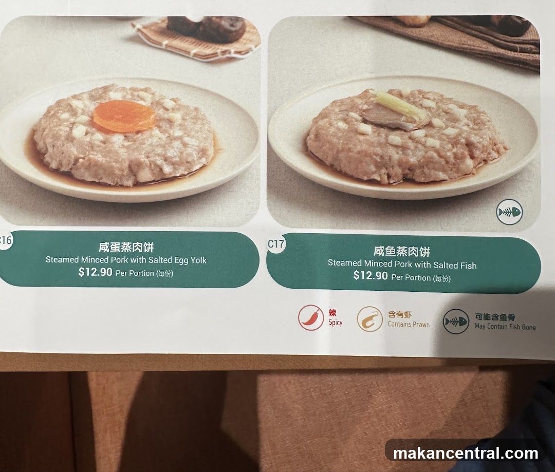 Menu Items