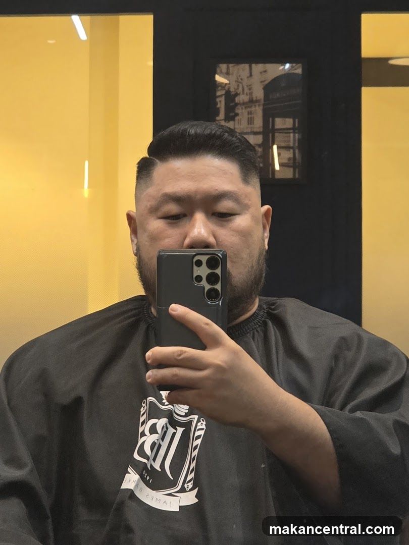 Barber Shop Selfie