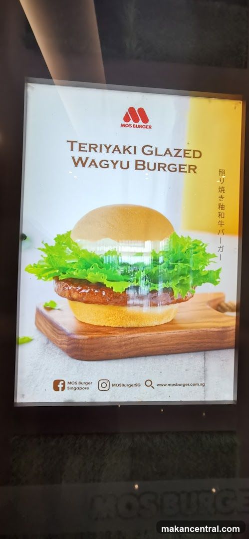 Teriyaki Glazed Wagyu Burger Advertisement