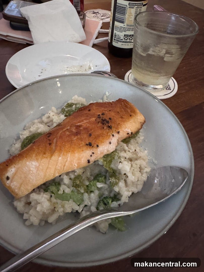Salmon and Risotto