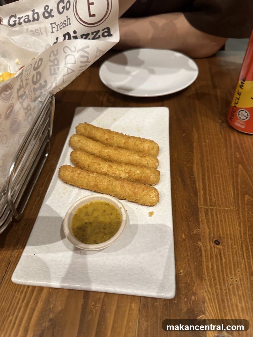 Mozzarella Sticks with Dip