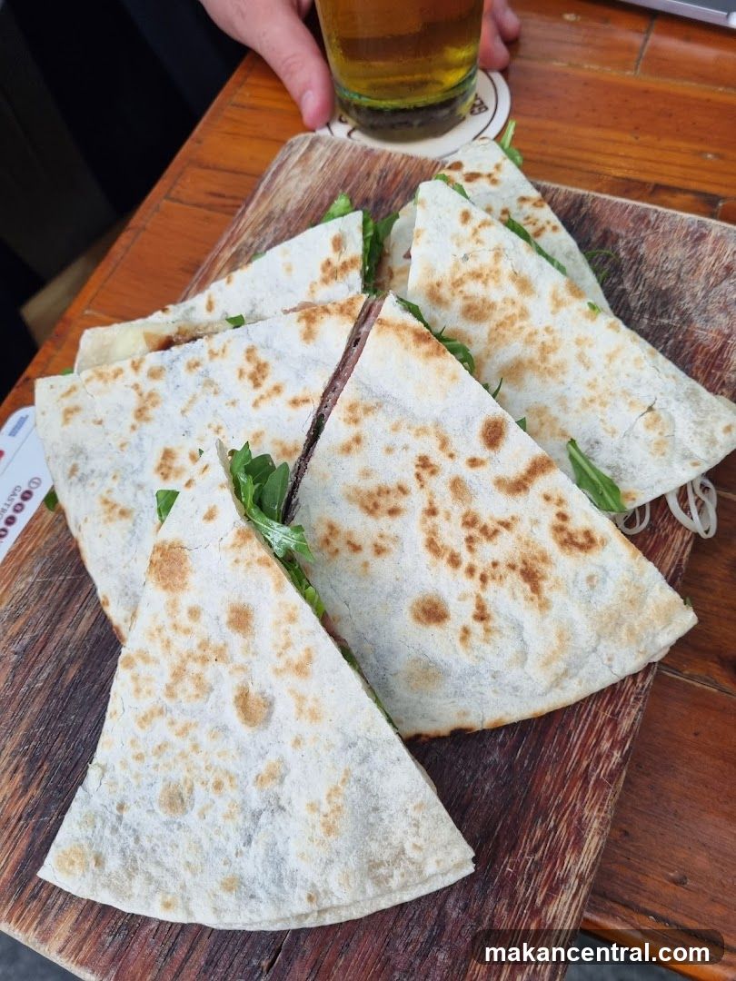 Quesadillas with Greens