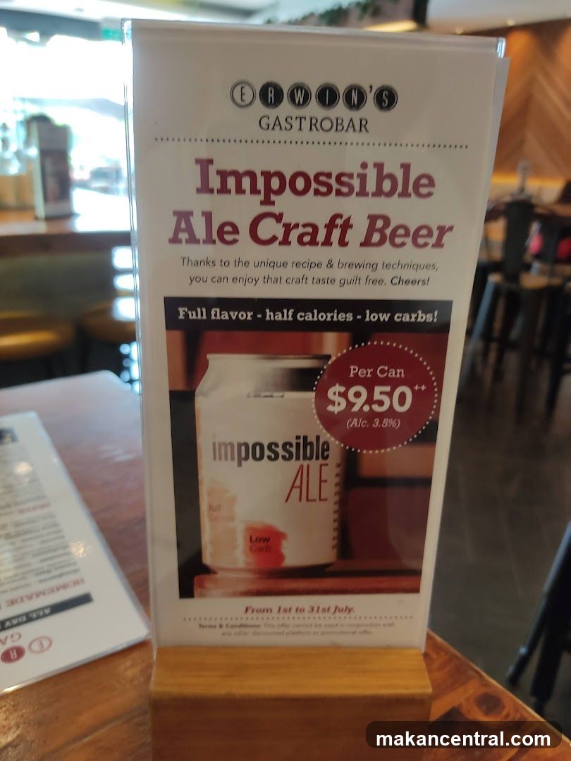 Impossible Ale Craft Beer Promotion