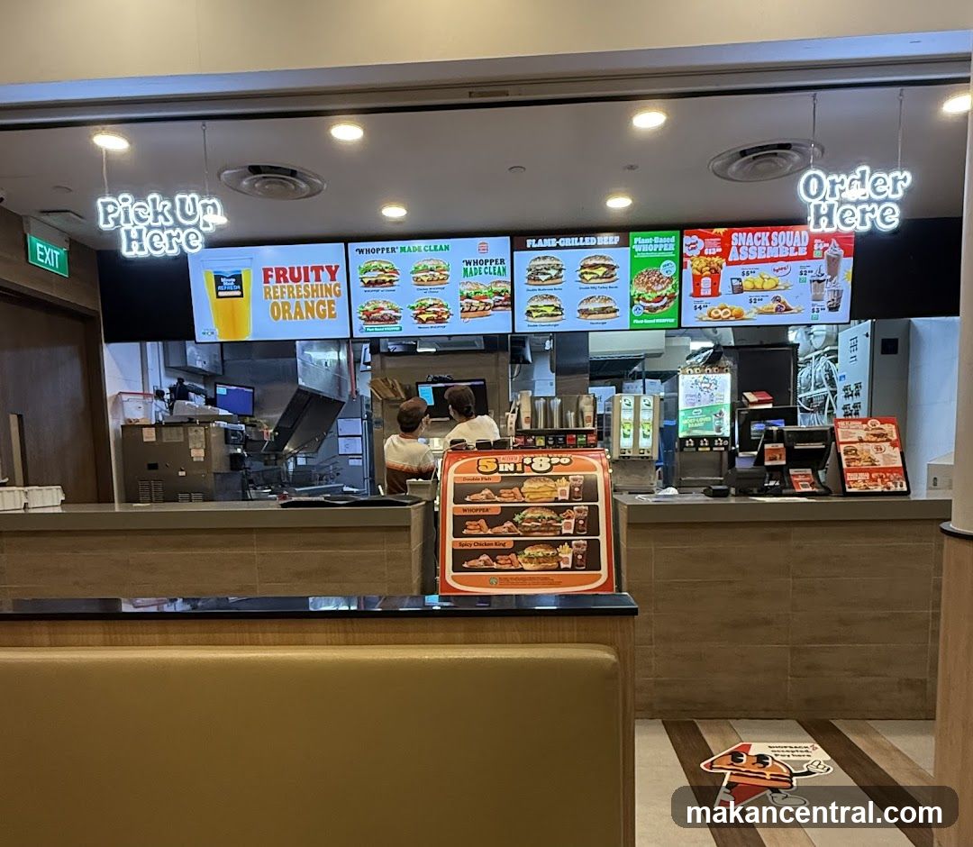 Fast Food Restaurant Counter