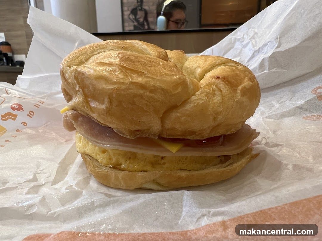 Croissant Breakfast Sandwich