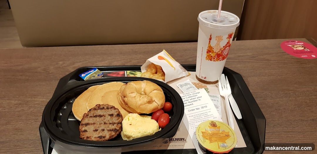 Burger King Breakfast Tray