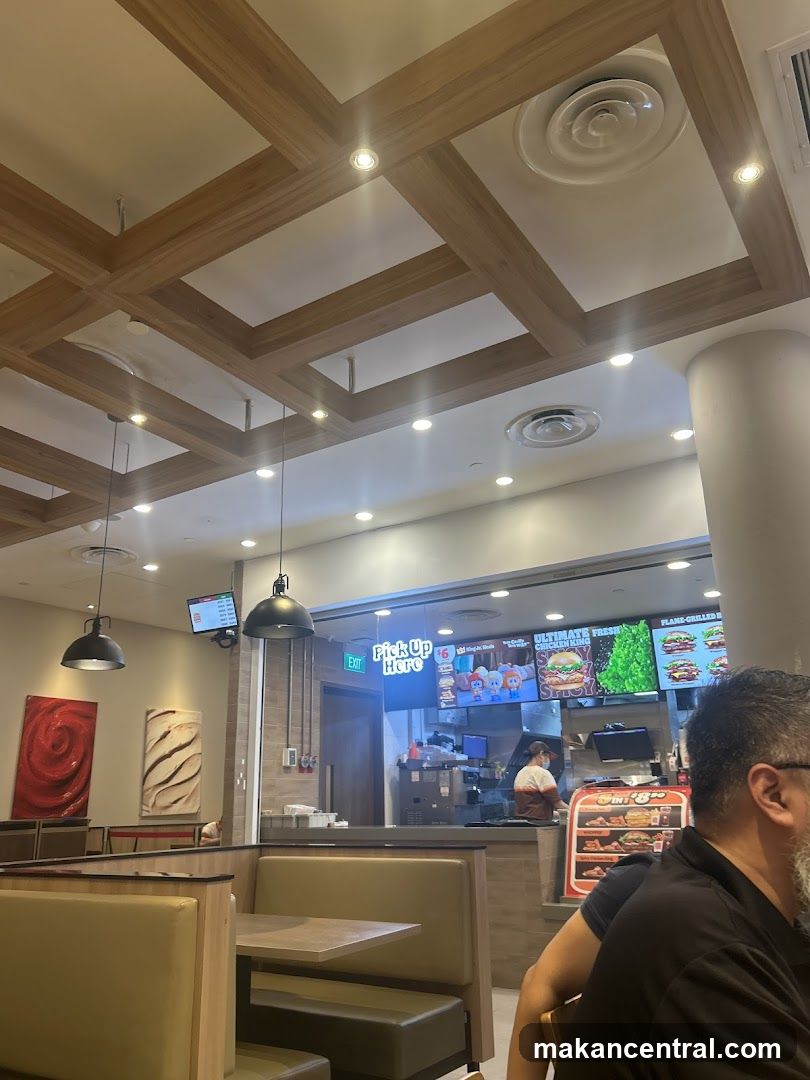 Fast Food Restaurant Interior