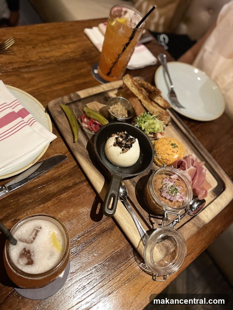 Charcuterie Board and Cocktails