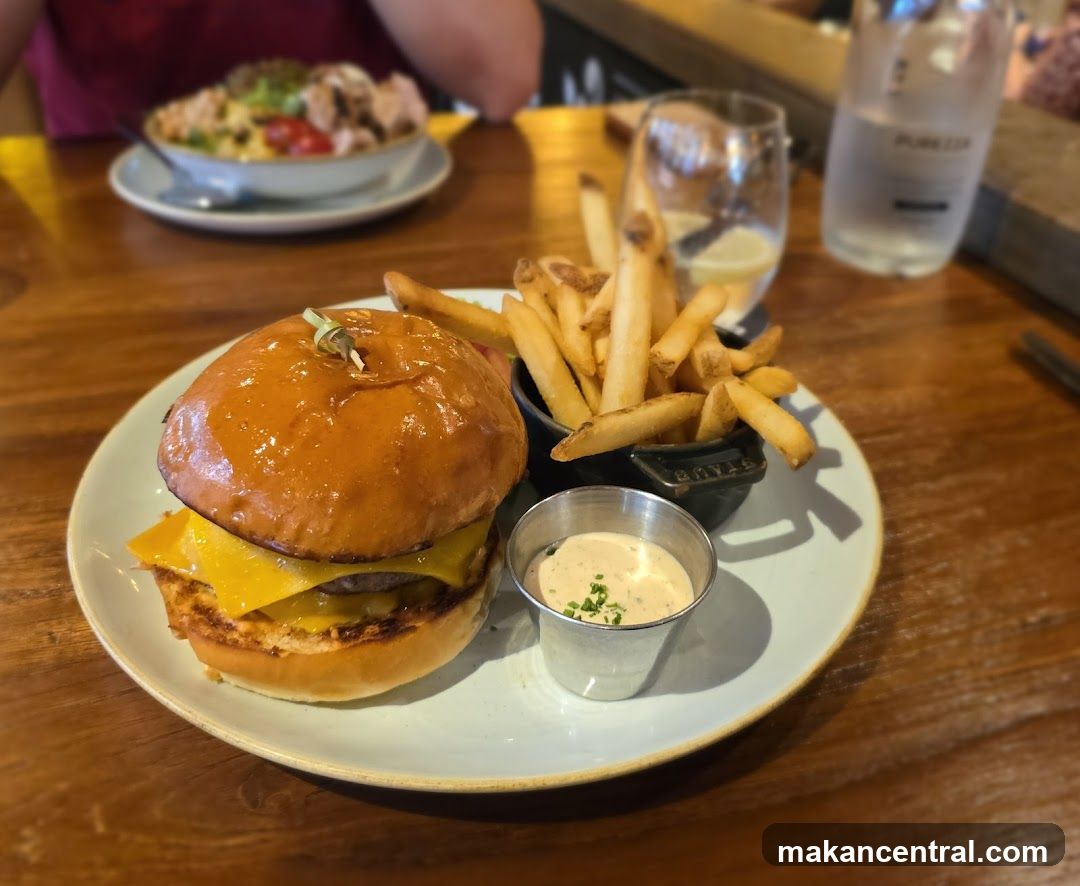 Burger and Fries