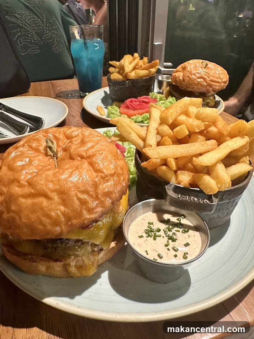 Burgers and Fries