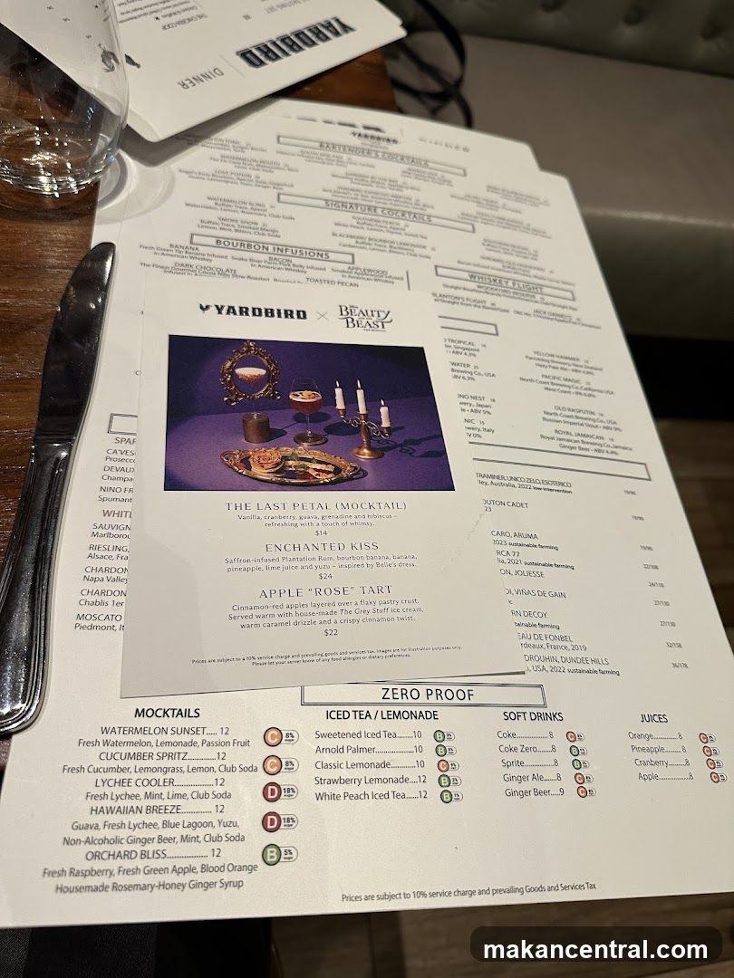 YARDBIRD X BEAUTY & THE BEAST